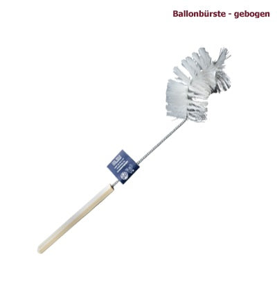 Spazzolino a palloncino, curvo
