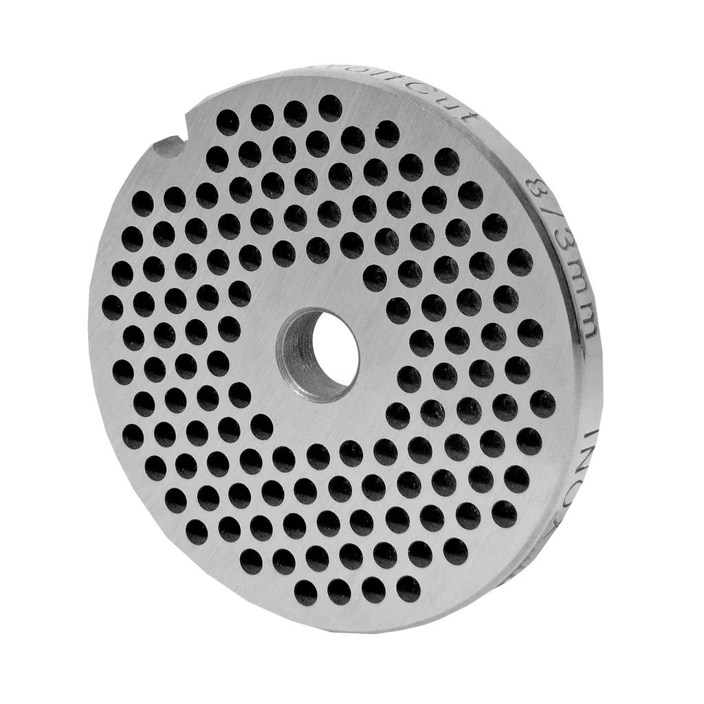 Piastra forata in acciaio inox misura 8, fori vari