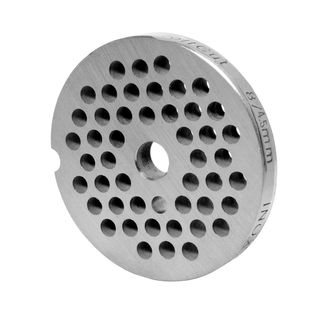 Piastra forata in acciaio inox misura 8, fori vari