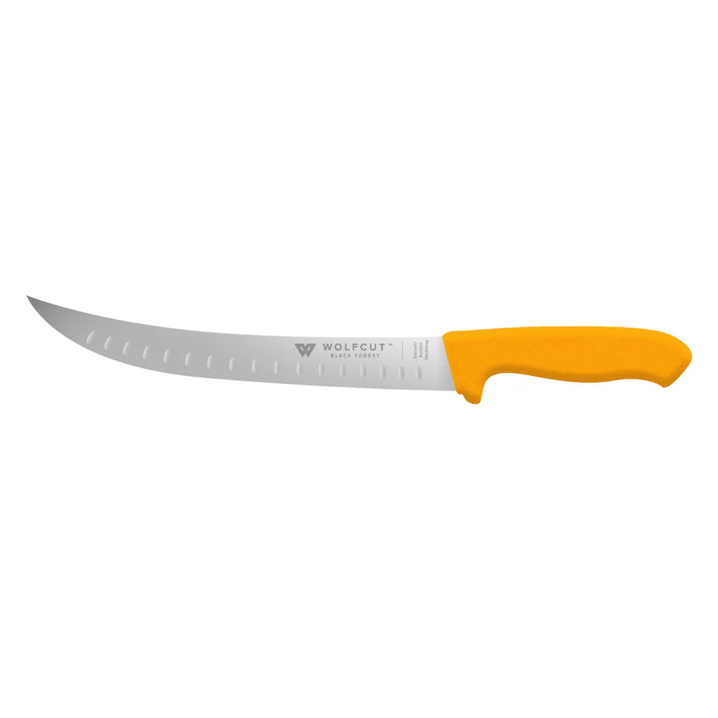 WOLFCUT Gold Zerlegemesser mit Kullenschliff 26cm
