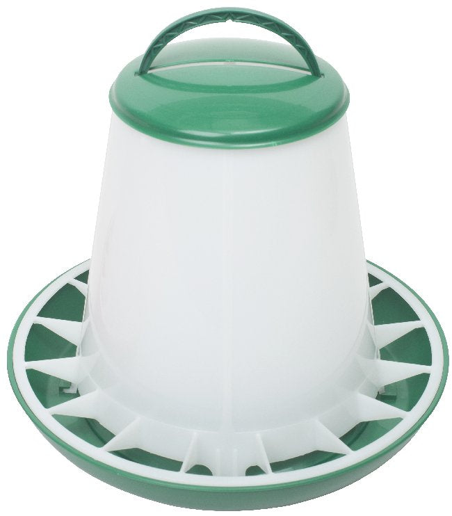 Distributore di mangime per pollame 1-10kg verde