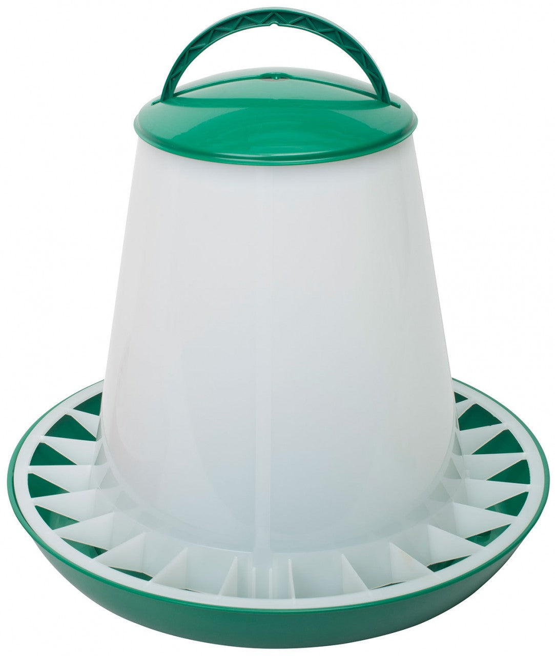 Distributore di mangime per pollame 1-10kg verde