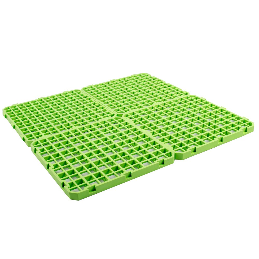 Griglia in plastica verde 25x25 cm