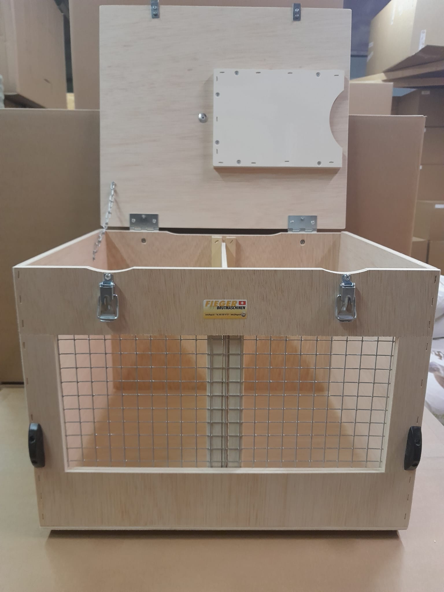 Transportkiste kleine Rasse 2 Tiere "Deluxe 2"