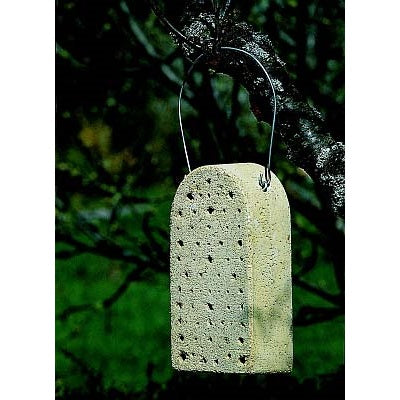 Bloc de nidification d'insectes en béton de bois