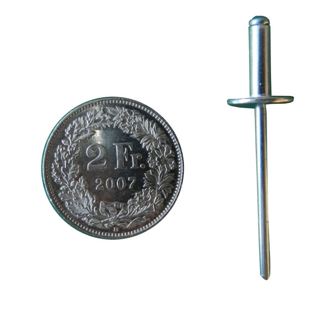 Rivets aveugles 4,0x12x12mm 100 pièces