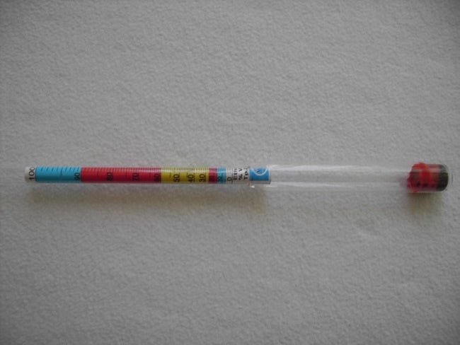 Alkoholmeter 0-100 Vol. ohne Thermometer
