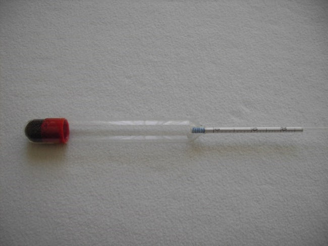 Alkoholmeter 0-25 Vol ohne Thermometer