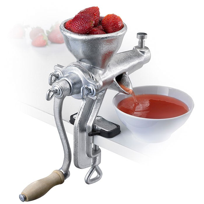 Pressa per frutta e bacche, stagnata
