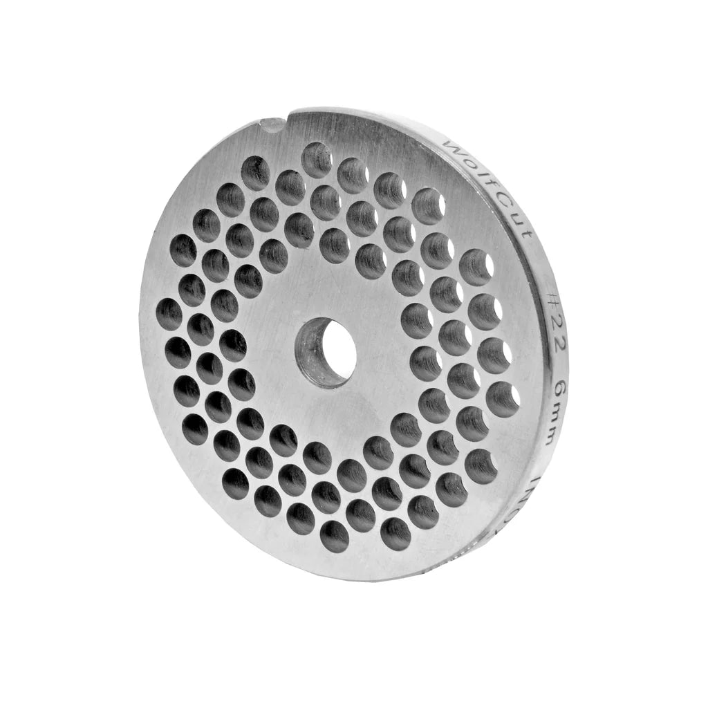 Piastra forata in acciaio inox misura 22, vari fori
