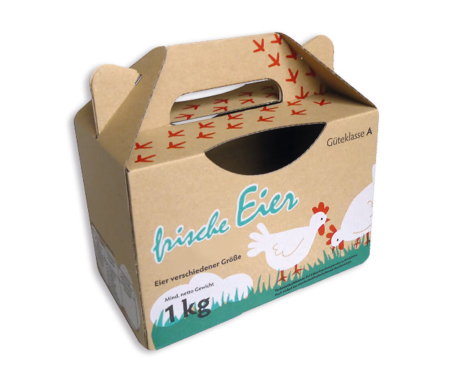 Boîte à œufs 1kg avec impression